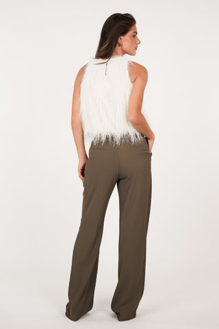 Women's trousers khaki - Laure