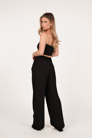 Women's trousers black - Laure