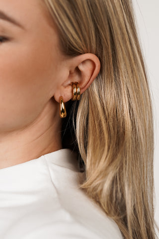 Ear cuff basic gold - Elin