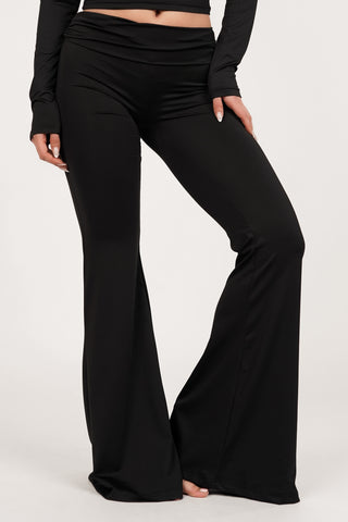 Flared Leggings Black - Hope