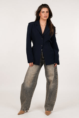 Tailored blazer navy - Moon