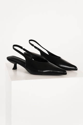 Kitten heels black - Nikki