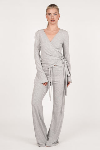 Women's Loungewear Trousers Grey - Ocean