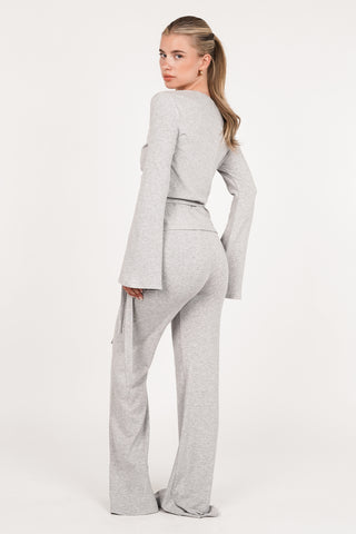 Women's Loungewear Trousers Grey - Ocean