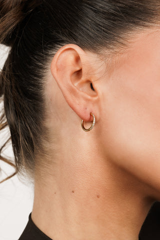 Stud earrings gold - Hilly