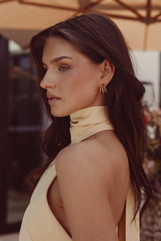Twist Hoop Earrings - Shay