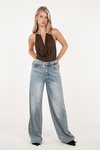 Weite Jeans, blau - Sjors