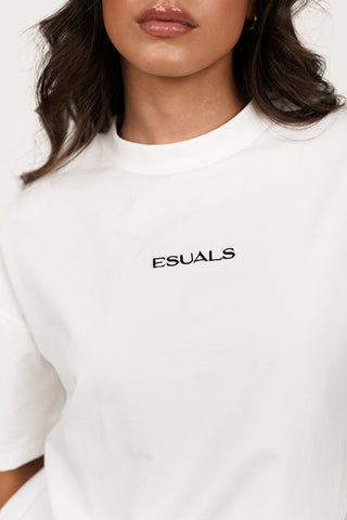 Oversized T-shirt Esuals white - Lois