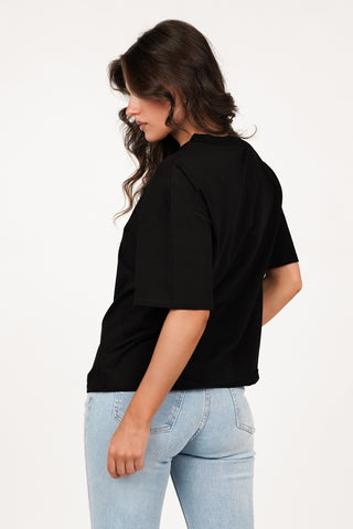 Oversized t-shirt Esuals black - Lois