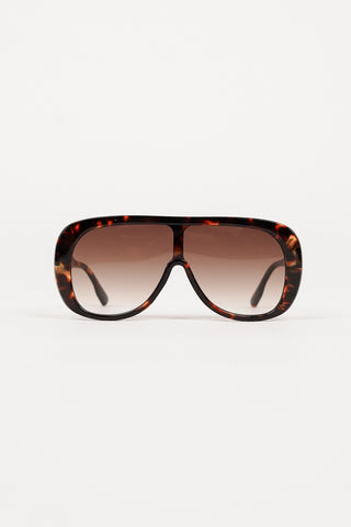 Übergroße Sonnenbrille Tortoise - Jip