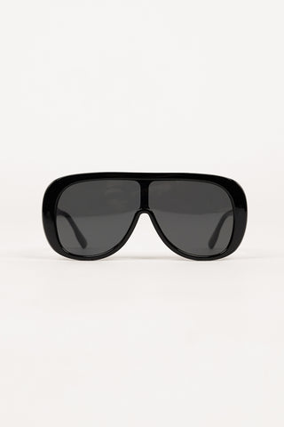 Oversized black sunglasses - Jip