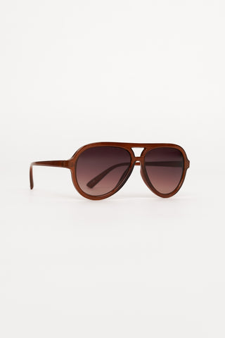 Aviator sunglasses brown - Lotta