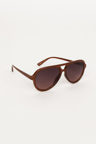 Aviator sunglasses brown - Lotta