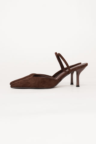 Pumps suede bruin - Jaimy