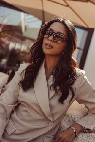 Women's Retro Sunglasses Bordeaux - Rikky