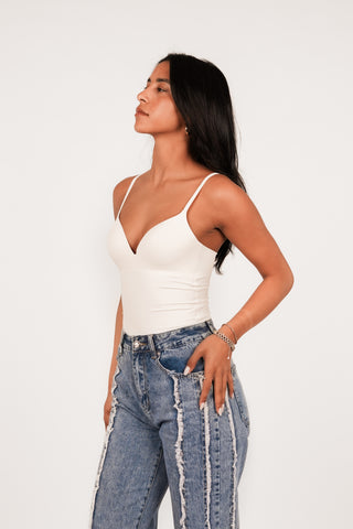 Shapewear bodysuit ecru - Nomi