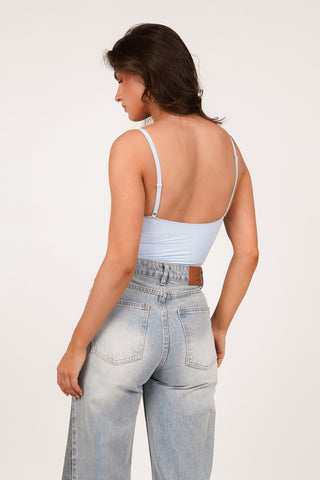 Shapewear Bodysuit Light Blue - Nomi
