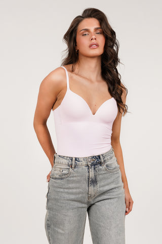 Shapewear bodysuit light pink - Nomi
