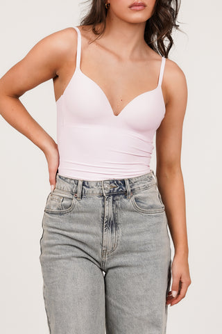 Shapewear bodysuit light pink - Nomi