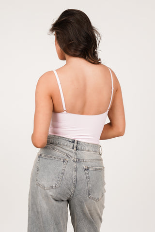 Shapewear bodysuit light pink - Nomi
