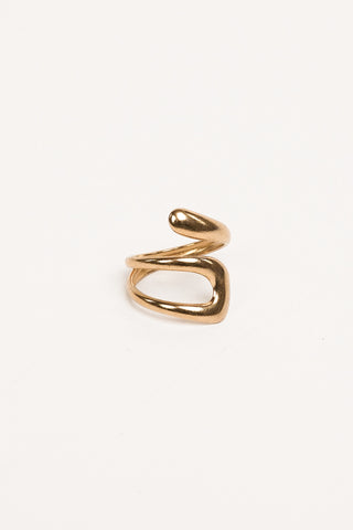 Statement ring gold - Emme