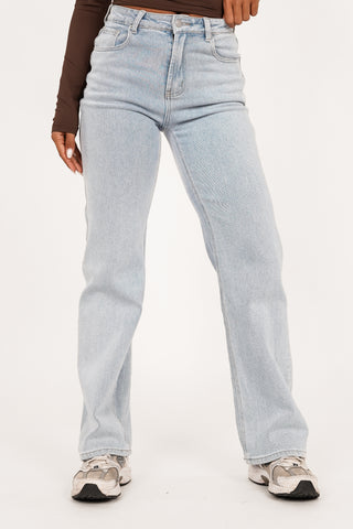 Straight leg jeans light blue - Nena