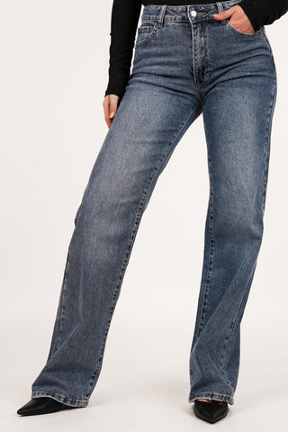 Straight leg jeans tall dark blue - Sorelle