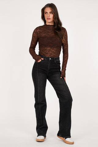 Straight leg jeans blue - Gina
