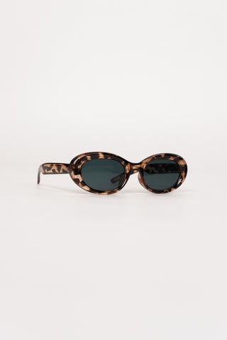 Oval sunglasses black - Nelly