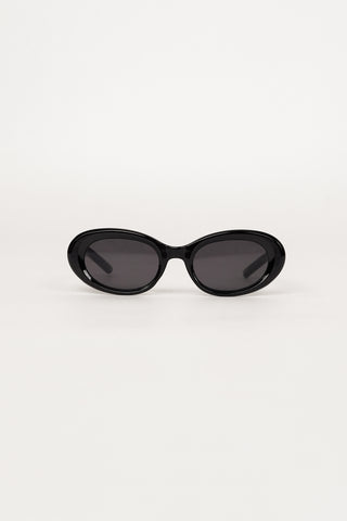 Oval sunglasses black - Nelly