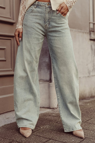 Balloon fit jeans dark blue - Brooklyn