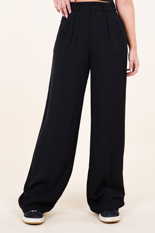 Women's trousers black - Laure