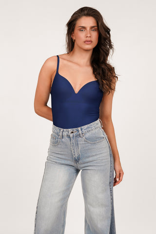 Shapewear bodysuit navy - Nomi
